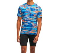 Hoka - T-shirt da trail running per uomo - M Airolite Short Sleeve 2.0 Blue Blurr per Uomo - Taglia S Blu S