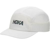 Hoka - Cappello con visiera curva leggero e traspirante - Trail Run Hat White per Uomo in Nylon - Bianco