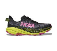HOKA W Speedgoat 6 - scarpe trail running - donna 8,5 US Black/Pink/Light Green woman Vibram