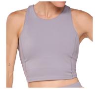 HOKA - Women's Elaro Crop Bra - Reggiseno sportivo L lilla