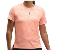 HOKA - Women's Everyrun S/S Clf Prt - Maglia da corsa M fuchsia