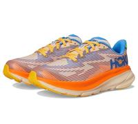 Hoka Youth Clifton 9 Textile Synthetic Ultramarine Electric Tangerine Formatori 40 EU