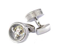 Hokech Movimento Singolo Thread Tourbillon Orologio Gemelli E Borchie Manicotto