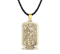 Hokech Vintage Egiziano Dio Talismano Ciondolo Uomini Donne Collana Egitto Dio della Magia Saggezza Thoth Ibis-testa Amuleto Gioielli Regali