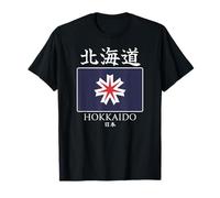 Hokkaido Flag EST. 1869 Japan Northern Pride Maglietta