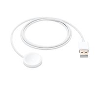 Hoko, Cavo magnetico per SmartWatch doppia spina con presa USB 60 cm, Bianco