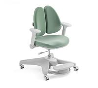 HOKO Ergo Study Kid Sedia da Scrivania Verde Regolabile in altezza Sedia per bambini in crescita. Seduta e schienale regolabili separatamente, seduta ergonomica per bambini (Milo)