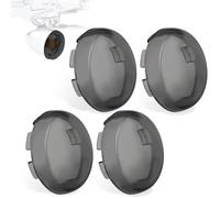 HOKUOTOLITE Kit lenti indicatori di direzione, lenti di ricambio per indicatori di direzione Bullet per Harley Sportster/Touring Road King Electra Glide Street Glide/Softail/Dyna/V-Rod, fumé, 4 pezzi