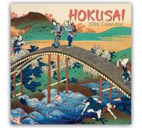 Hokusai 2026 - 16-Monatskalender: Original The Gifted Stationery Co. Ltd [Mehrsprachig] [Kalender]