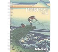 Hokusai 2026 - Diary - Buchkalender - Taschenkalender - Kunstkalender - 16,5x21,6: Diary
