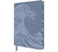 Hokusai Great Wave Artisan Art Notebook Flame Tree Journals