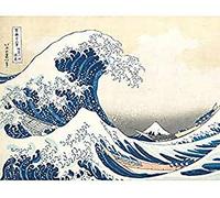 Hokusai Great Wave off Kanagawa Wall Art Print grande Parete