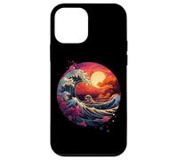 Hokusai La Grande Onda di Kanagawa Nippon Giappone manga tokyo Custodia per iPhone 12 mini