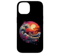 Hokusai La Grande Onda di Kanagawa Nippon Giappone manga tokyo Custodia per iPhone 14