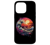 Hokusai La Grande Onda di Kanagawa Nippon Giappone manga tokyo Custodia per iPhone 14 Pro Max