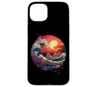 Hokusai La Grande Onda di Kanagawa Nippon Giappone manga tokyo Custodia per iPhone 15 Plus
