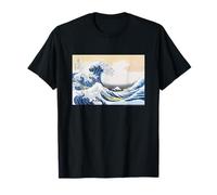 Hokusai The Great Wave off Kanagawa Maglietta