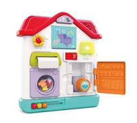 Hola - Casa Giocattolo con attività per Bambini - Include luci e Suoni - 9 Esercizi educativi - Giochi sensoriali - Stimola la coordinazione - Centro attività per Bambini dai 18 Mesi in su