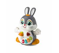 Hola Coniglio ballerino con attività per neonato, luci e suoni, movimento automatico, +9 canzoni e melodie, impara i numeri, giocattolo interattivo e sensoriale, regalo per bambini dai 12 mesi in su