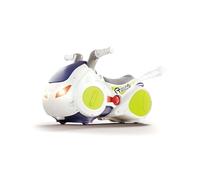 Hola - Moto per bambini con luci, musica e suoni realistici del motore, pannello interattivo e 2 modalità di colpo, deambulatore per bambini + 18 mesi con funzione vapore, stoccaggio inferiore