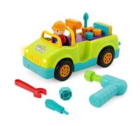 Hola - Panca degli attrezzi per bambini giocattolo - Luci e suoni di lavoro realistici - Camion officina con trapano elettrico e accessori - Tavolo attività imitazione - Regalo Baby +1 anno