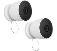 HOLACA Catena di sicurezza anti-goccia e anti-goccia per Google Nest Cam Battery- Sicurezza extra per la tua fotocamera Google Nest Cam Batteria (Bianco 2Pack)
