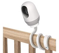 HOLACA Nooi e - Supporto flessibile per baby monitor Nooi e con fotocamera, Nooi e 2K, telecamera di sorveglianza interna, Nooi e Babyphone WLAN per interni (bianco)