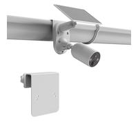 HOLACA Staffa compatibile con telecamera di sicurezza Tapo C660, C615F, C645D, C402, C403, C460, C425, C630, C411, C610, TC82, TC90, TC85, C545D e pannello solare A201, montaggio grondaia
