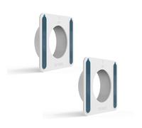 HOLACA Supporto da finestra per Google Nest Cam Indoor (cablato) - 2a generazione, supporto adesivo per Google Nest Cam Indoor (cablato) - 2a generazione (bianco2)