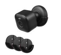 HOLACA Supporto da parete compatibile con Blink Mini 2, supporto adesivo VHB per All-New Blink Mini 2, nessun attrezzo necessario, nessuna foratura, forte supporto adesivo VHB (nero, 3 pezzi)