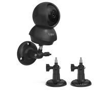 HOLACA Supporto da parete compatibile con TP-Link Tapo C200 / C210 / C220 / C201 / C202 / C211 / C212 / C222 / C230 - Videocamera di sorveglianza WiFi per interni, colore: Nero