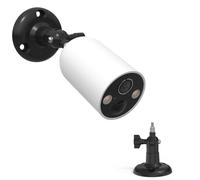 HOLACA Supporto da parete compatibile con TP-Link Tapo C425/C460 (KIT) (fotocamera non inclusa), 1 supporto, nero