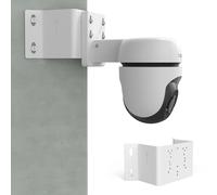 HOLACA Supporto da parete con angolo di 90°, compatibile con telecamera di sorveglianza Tapo C530WS, C520WS, C510W, C500, C501W, TC40GW, C51A, C52A, telecamera di sorveglianza esterna (fotocamera non