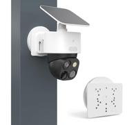HOLACA Supporto magnetico compatibile con telecamera di sorveglianza AOSU, ANSQUE, Cinnado, Eufy, SEHMUA, Tapo, supporto per telecamera di sorveglianza esterna solare (fotocamera non inclusa), bianco