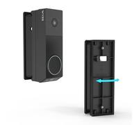 HOLACA Supporto per campanello compatibile con WYZE Wireless Duo Cam Video Campanello alimentato a batteria, regolabile da 0 a 45 gradi Kit piastra di montaggio angolare