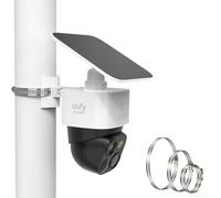 HOLACA Supporto per palo di drenaggio compatibile con eufy Security SoloCam S340/E30/E42, montaggio su palo