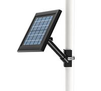 HOLACA Supporto per pannello solare per pannello solare Ring - Supporto di estensione per tubo dell'acqua/tubo in acciaio con adattatore universale, regolabile a 180°, compatibile con pannelli solari