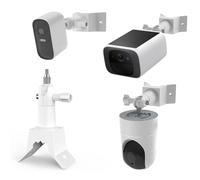 HOLACA Supporto per telecamera di sicurezza eufy Security Solo IndoorCam P24 & eufy Security per telecamera di sorveglianza esterna S220 SoloCam, supporto per fotocamera, montaggio a parete con set di