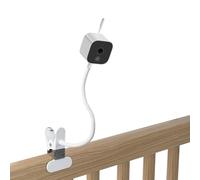 HOLACA Supporto universale per babyphone compatibile con Arlo, GHB, HelloBaby, ieGeek, Momcozy, Motorola e + (1/4") Montaggio senza attrezzi e senza traccia, supporto a clip, colore: bianco