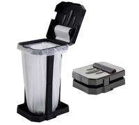 HOLAKIT Porta sacco della spazzatura pieghevole con gambe rinforzate e scomparto interno integrato, bidone della spazzatura portatile, bidone della spazzatura all'aperto con 20 sacchetti per campeggio