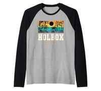 Holbox Island Messico Yucatan Beach Vacanza Maglia con Maniche Raglan