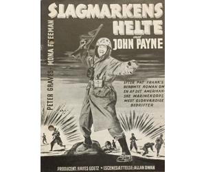 Hold Back The Night John Payne Mona Freeman Vintage 1956 Danish Movie Program