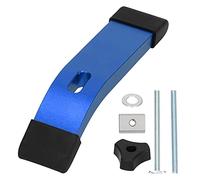 Hold Down Clamp Set for T - Track | M8 Thread Aluminum Alloy Clamping Jig | Woodworking Clamp Tool Kit for Secure & Mark - Avoidant Workholding (Blue)