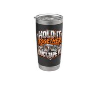 Hold It Together Camicia con nastro adesivo Bicchiere termico in acciaio inox doppia parete
