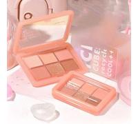 HOLD LIVE - 6 Color Eyeshadow - Melon Milk #H02 Melon Milk- 9g