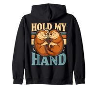 Hold My Hand Pet Connection per Amanti dei porcellini d'India Felpa con Cappuccio