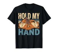 Hold My Hand Pet Connection per Amanti dei porcellini d'India Maglietta
