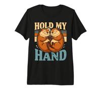 Hold My Hand Pet Connection per Amanti dei porcellini d'India Maglietta Premium