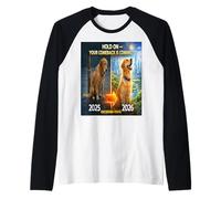 Hold on Your Come Back is Coming 2025-2026 Dog Hope Gift Maglia con Maniche Raglan