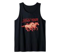 Hold Your Horses, Design retrò retrò da Cowboy Canotta